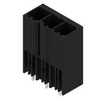 Złącze wtykowe do PCB (przyłącze płytki), 630 V, 57 A, Raster w mm: 7.62, Liczba biegunów: 3, Połączenie lutowane THR, skrzynia, SV 7.62HP/03/180G 3.5SN BK BX