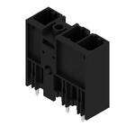 Złącze wtykowe do PCB (przyłącze płytki), 630 V, 57 A, Raster w mm: 7.62, Liczba biegunów: 3, Połączenie lutowane THR, skrzynia, SV 7.62HP/03/180MF2 3.5SN BK BX