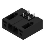 Złącze wtykowe do PCB (przyłącze płytki), 630 V, 57 A, Raster w mm: 7.62, Liczba biegunów: 2, Połączenie lutowane THR, skrzynia, SV 7.62HP/02/270SF 3.5SN BK BX