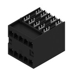 Złącze wtykowe do PCB (przyłącze płytki), 630 V, 47 A, Raster w mm: 7.62, Liczba biegunów: 10, Połączenie lutowane THR, skrzynia, SVD 7.62HP/10/270G 3.2SN BK BX