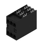 Złącze wtykowe do PCB (przyłącze płytki), 630 V, 47 A, Raster w mm: 7.62, Liczba biegunów: 6, Połączenie lutowane THR, skrzynia, SVD 7.62HP/06/270G 3.2SN BK BX