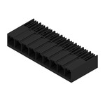 Złącze wtykowe do PCB (przyłącze płytki), 630 V, 57 A, Raster w mm: 7.62, Liczba biegunów: 9, Połączenie lutowane THR, skrzynia, SV 7.62HP/09/90G 3.5SN BK BX