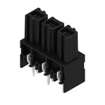 Złącze wtykowe do PCB (przyłącze płytki), 630 V, 76 A, Raster w mm: 10.16, Liczba biegunów: 3, Połączenie lutowane THR, skrzynia, BUL 10.16HP/03/180 4.5AG BK BX SO