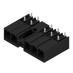 Złącze wtykowe do PCB (przyłącze płytki), 630 V, 57 A, Raster w mm: 7.62, Liczba biegunów: 5, Połączenie lutowane THR, skrzynia, SV 7.62HP/05/270MF3 3.5SN BK BX