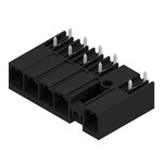 Złącze wtykowe do PCB (przyłącze płytki), 630 V, 57 A, Raster w mm: 7.62, Liczba biegunów: 5, Połączenie lutowane THR, skrzynia, SV 7.62HP/05/270MF5 3.5SN BK BX