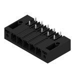 Złącze wtykowe do PCB (przyłącze płytki), 630 V, 57 A, Raster w mm: 7.62, Liczba biegunów: 5, Połączenie lutowane THR, skrzynia, SV 7.62HP/05/270SF 3.5SN BK BX