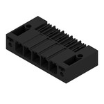 Złącze wtykowe do PCB (przyłącze płytki), 630 V, 57 A, Raster w mm: 7.62, Liczba biegunów: 5, Połączenie lutowane THR, skrzynia, SV 7.62HP/05/90F 3.5SN BK BX