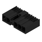 Złącze wtykowe do PCB (przyłącze płytki), 630 V, 57 A, Raster w mm: 7.62, Liczba biegunów: 5, Połączenie lutowane THR, skrzynia, SV 7.62HP/05/90MF3 3.5SN BK BX