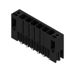 Złącze wtykowe do PCB (przyłącze płytki), 630 V, 57 A, Raster w mm: 7.62, Liczba biegunów: 6, Połączenie lutowane THR, skrzynia, SV 7.62HP/06/180SF 3.5SN BK BX