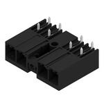 Złącze wtykowe do PCB (przyłącze płytki), 630 V, 57 A, Raster w mm: 7.62, Liczba biegunów: 4, Połączenie lutowane THR, skrzynia, SV 7.62HP/04/270MF3 3.5SN BK BX