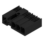 Złącze wtykowe do PCB (przyłącze płytki), 630 V, 57 A, Raster w mm: 7.62, Liczba biegunów: 4, Połączenie lutowane THR, skrzynia, SV 7.62HP/04/90MF2 3.5SN BK BX