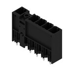 Złącze wtykowe do PCB (przyłącze płytki), 630 V, 57 A, Raster w mm: 7.62, Liczba biegunów: 5, Połączenie lutowane THR, skrzynia, SV 7.62HP/05/180MF2 3.5SN BK BX
