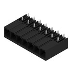 Złącze wtykowe do PCB (przyłącze płytki), 630 V, 57 A, Raster w mm: 7.62, Liczba biegunów: 7, Połączenie lutowane THR, skrzynia, SV 7.62HP/07/270G 3.5SN BK BX