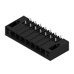 Złącze wtykowe do PCB (przyłącze płytki), 630 V, 57 A, Raster w mm: 7.62, Liczba biegunów: 7, Połączenie lutowane THR, skrzynia, SV 7.62HP/07/270SF 3.5SN BK BX