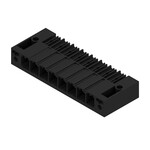 Złącze wtykowe do PCB (przyłącze płytki), 630 V, 57 A, Raster w mm: 7.62, Liczba biegunów: 8, Połączenie lutowane THR, skrzynia, SV 7.62HP/08/90SF 3.5SN BK BX