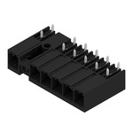 Złącze wtykowe do PCB (przyłącze płytki), 630 V, 57 A, Raster w mm: 7.62, Liczba biegunów: 6, Połączenie lutowane THR, skrzynia, SV 7.62HP/06/270MF2 3.5SN BK BX