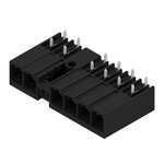 Złącze wtykowe do PCB (przyłącze płytki), 630 V, 57 A, Raster w mm: 7.62, Liczba biegunów: 6, Połączenie lutowane THR, skrzynia, SV 7.62HP/06/270MF3 3.5SN BK BX