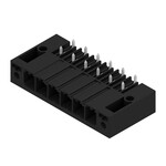 Złącze wtykowe do PCB (przyłącze płytki), 630 V, 57 A, Raster w mm: 7.62, Liczba biegunów: 6, Połączenie lutowane THR, skrzynia, SV 7.62HP/06/270SF 3.5SN BK BX