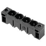 Złącze wtykowe do PCB (przyłącze płytki), 500 V, 29 A, Raster w mm: 7.62, Liczba biegunów: 10, Połączenie lutowane THR, skrzynia, SL 7.62HP/10/180F 3.2 SN BK BX