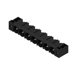 Złącze wtykowe do PCB (przyłącze płytki), 500 V, 29 A, Raster w mm: 7.62, Liczba biegunów: 7, Połączenie lutowane THR, skrzynia, SL 7.62HP/07/90F 3.2 SN BK BX