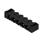 Złącze wtykowe do PCB (przyłącze płytki), 500 V, 29 A, Raster w mm: 7.62, Liczba biegunów: 5, Połączenie lutowane THR, skrzynia, SL 7.62HP/05/90F 3.2 SN BK BX
