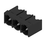 Złącze wtykowe do PCB (przyłącze płytki), 500 V, 29 A, Raster w mm: 7.62, Liczba biegunów: 3, Połączenie lutowane THR, skrzynia, SL 7.62HP/03/90G 3.2SN BK BX