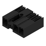 Złącze wtykowe do PCB (przyłącze płytki), 630 V, 41 A, Raster w mm: 7.62, Liczba biegunów: 3, Połączenie lutowane THR, skrzynia, SV 7.62IT/03/90MF2 3.5SN BK BX