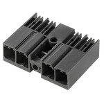 Złącze wtykowe do PCB (przyłącze płytki), 630 V, 41 A, Raster w mm: 7.62, Liczba biegunów: 3, Połączenie lutowane THR, skrzynia, SV 7.62IT/03/90MF3 3.5SN BK BX
