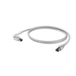 Kabel Patch Ethernet RJ45 IP 20 RJ45 IP 20 Kąt 90° w lewo Liczba biegunów: 8 0.3 m IE-C6FP8LD0003M40L40-D