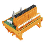 Moduł interfejsu z relais LM2NZF 5.08mm złącze sprężynowe Złącze wtykowe zgodne z IEC60603-13 / DIN41651 Wtyczka 20-biegunowa 1-drutowe wskaźnik RS 16IO 1W I-L H Z
