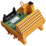Moduł interfejsu z relais LM2NZF 5.08mm złącze sprężynowe Złącze wtykowe zgodne z IEC60603-13 / DIN41651 Wtyczka 20-biegunowa 2-drutowe wskaźnik RS 16IO 2W H Z