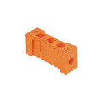 Element mocujący (złącze PCB), Akcesoria, pomarańczowy, skrzynia, SLA BB4 OR