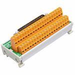 Moduł interfejsu z terminalem złączem Złącza SUB-D wg IEC 60807 / DIN 41652 Gniazdo 25 bieg LPK 2H 5.08mm złącze śrubowe RS SD25B UNC LPK2