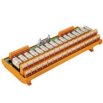 Moduł interfejsu z relais RCL LL2N 508 mm złącze śrubowe LP 5.08 + złącze wtykowe zgodne z IEC60603-13 / DIN41651 20-stykowe LL 508 mm 12 V D RSM-16 12V+ 2CO S
