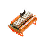 Moduł interfejsu z relais RCL LMFS 5.08 mm PUSH IN LL 508 mm Złącze wtykowe zgodne z IEC60603-13 / DIN41651 20-wtykowe Wtyczka 20-biegunowa 2 RSM-8H 24V- 1CO Z