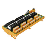Moduł interfejsu z relais RSS LM2NZF 5.08mm złącze sprężynowe 2 x AKB (50P) Wtyczka 50-biegunowa 24 V DC ± 10% 13 mA wskaźnik stanu LED na kan TBY-ADV551-CF-PS-2KB-Z