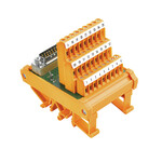 Moduł interfejsu z terminalem złączem Złącza SUB-D wg IEC 60807 / DIN 41652 Wtyczka 25-biegunowa LL3R 5.08 mm złącze śrubowe RS SD25S LP3R