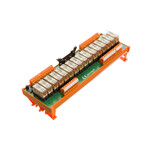 Moduł interfejsu z relais RCL LL 5.08 mm złącze śrubowe LL 508 mm Złącze wtykowe zgodne z IEC60603-13 / DIN41651 20-wtykowe Wtyczka 20-bieguno RSM-16 24VDC 1NO + C S