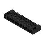 Złącze wtykowe do PCB (przyłącze płytki) 1000 V 78.3 A Raster w mm: 10.16 Liczba biegunów: 9 Połączenie lutowane THR skrzynia SU 10.16HP/09/90SF 3.5AG BK BX