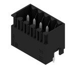 Złącze wtykowe do PCB (przyłącze płytki) 125 V 10 A Raster w mm: 3.50 Liczba biegunów: 10 Połączenie lutowane THR skrzynia S2L 3.50/10/180G 3.5SN BK BX