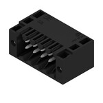 Złącze wtykowe do PCB (przyłącze płytki) 125 V 10 A Raster w mm: 3.50 Liczba biegunów: 10 Połączenie lutowane THR skrzynia S2L 3.50/10/90F 3.5SN BK BX