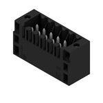 Złącze wtykowe do PCB (przyłącze płytki) 125 V 10 A Raster w mm: 3.50 Liczba biegunów: 12 Połączenie lutowane THR skrzynia S2L 3.50/12/180F 3.5SN BK BX