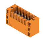 Złącze wtykowe do PCB (przyłącze płytki) 125 V 10 A Raster w mm: 3.50 Liczba biegunów: 12 Połączenie lutowane THR skrzynia S2L 3.50/12/180F 3.5SN OR BX