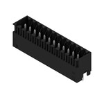 Złącze wtykowe do PCB (przyłącze płytki) 125 V 10 A Raster w mm: 3.50 Liczba biegunów: 26 Połączenie lutowane THR skrzynia S2L 3.50/26/180G 3.5SN BK BX