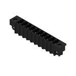 Złącze wtykowe do PCB (przyłącze płytki) 160 V 17.5 A Raster w mm: 3.81 Liczba biegunów: 10 Połączenie lutowane THT/THR skrzynia SC-SMT 3.81/10/180LF 1.5SN BK BX