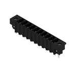 Złącze wtykowe do PCB (przyłącze płytki) 160 V 17.5 A Raster w mm: 3.81 Liczba biegunów: 10 Połączenie lutowane THT/THR skrzynia SC-SMT 3.81/10/180LF 3.2SN BK BX