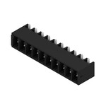 Złącze wtykowe do PCB (przyłącze płytki) 160 V 17.5 A Raster w mm: 3.81 Liczba biegunów: 10 Połączenie lutowane THT/THR skrzynia SC-SMT 3.81/10/270G 1.5SN BK BX