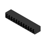 Złącze wtykowe do PCB (przyłącze płytki) 160 V 17.5 A Raster w mm: 3.81 Liczba biegunów: 12 Połączenie lutowane THR skrzynia SC 3.81/12/90G 3.2SN BK BX