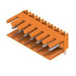 Złącze wtykowe do PCB (przyłącze płytki) 160 V 17 A Raster w mm: 3.50 Liczba biegunów: 7 Połączenie lutowane THR skrzynia SL 3.50/07/90 3.2SN OR BX