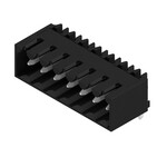 Złącze wtykowe do PCB (przyłącze płytki) 160 V 17 A Raster w mm: 3.50 Liczba biegunów: 7 Połączenie lutowane THR skrzynia SL 3.50/07/90G 3.2SN BK BX